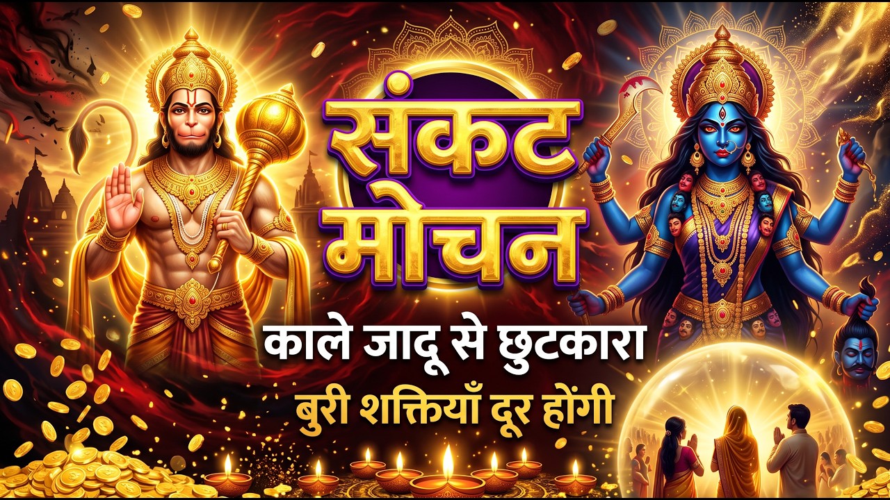 This evening, upon listening to Sankat Mochan 🙏, the stuck work will be solved, wealth, happiness and peace will come to the house 💰🚩 | Sankat Mochan Full Path