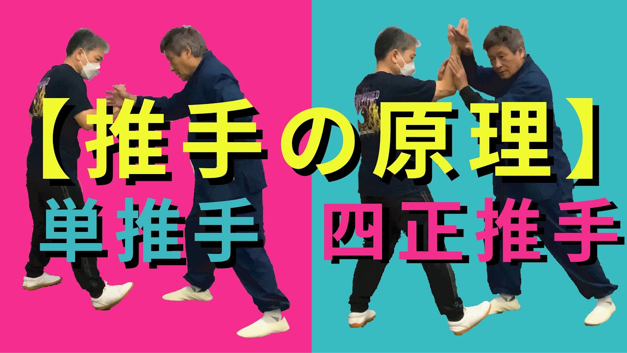 【推手の原理】単推手と四正推手