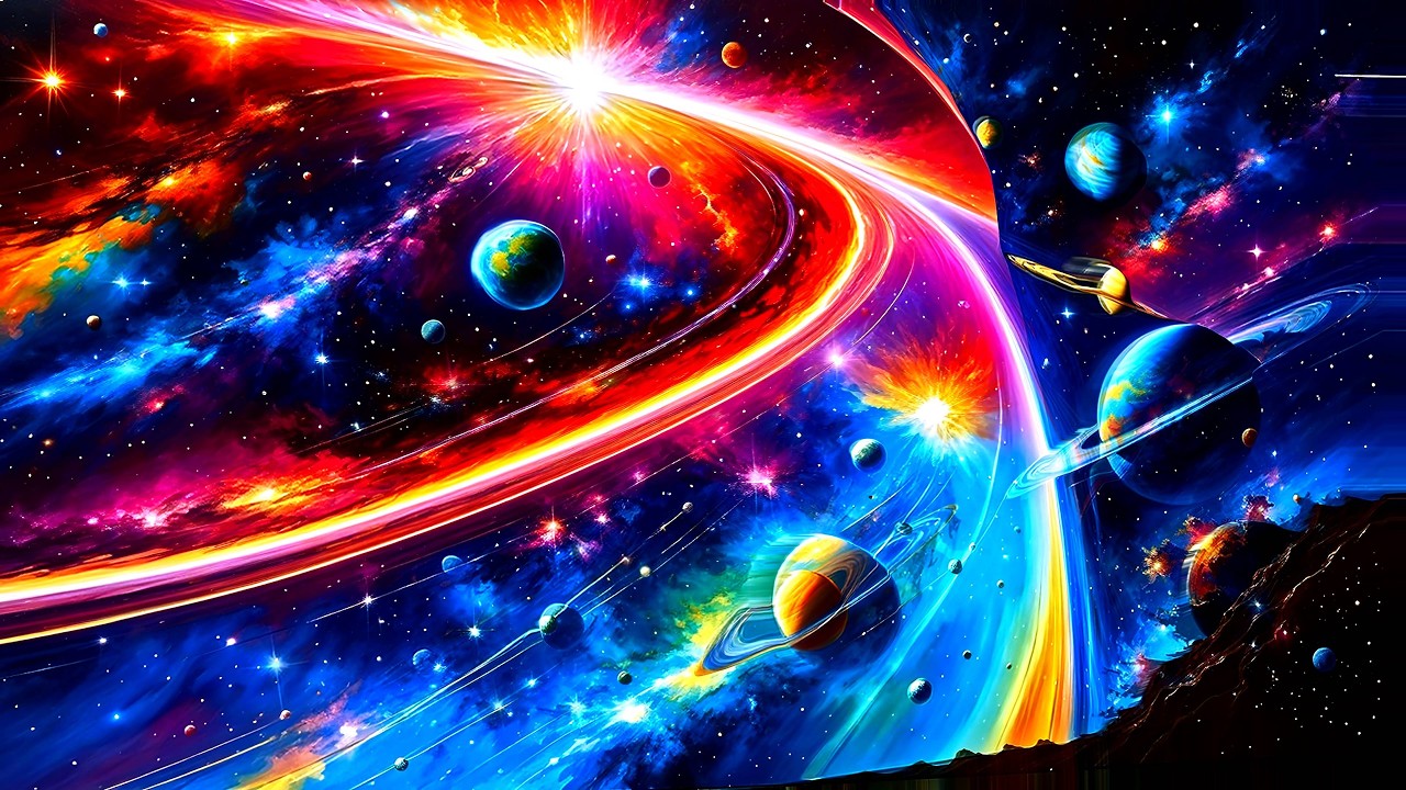 Space Wallpaper - 4K TV Screensaver Background Visuals No Sound
