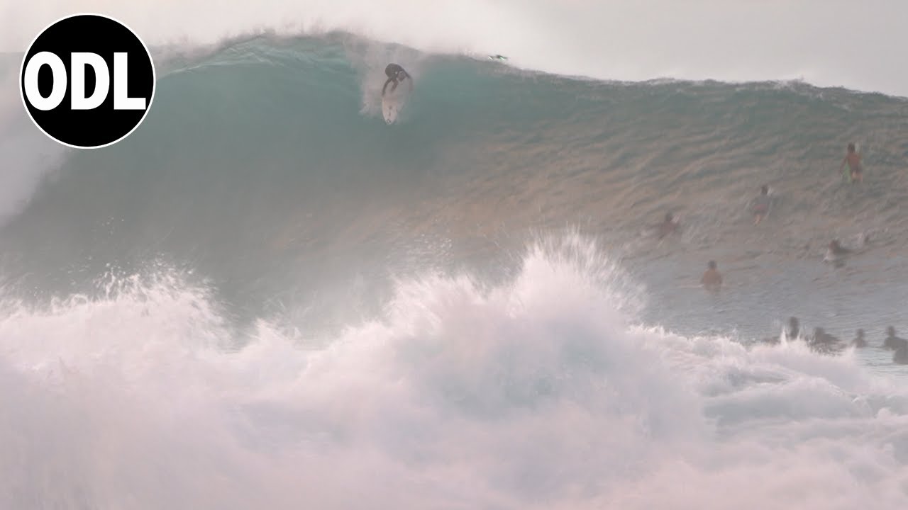 Biggest Pipeline of the YEAR!!! Huge BARRELS Gnarly WIPEOUTS