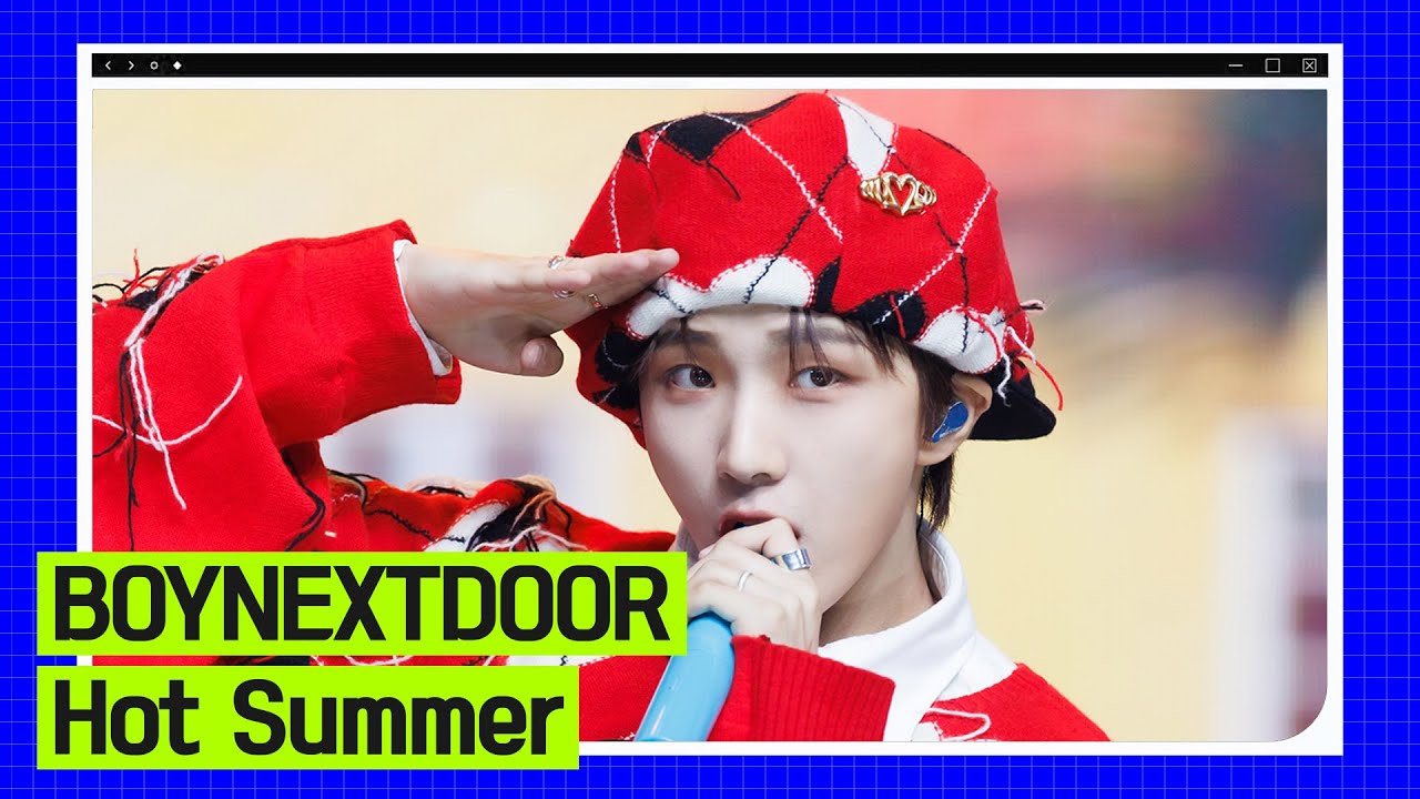 [2023 엠카 미니 결산] BOYNEXTDOOR (보이넥스트도어) - Hot Summer (원곡：f(x)) #엠카운트다운 EP.817