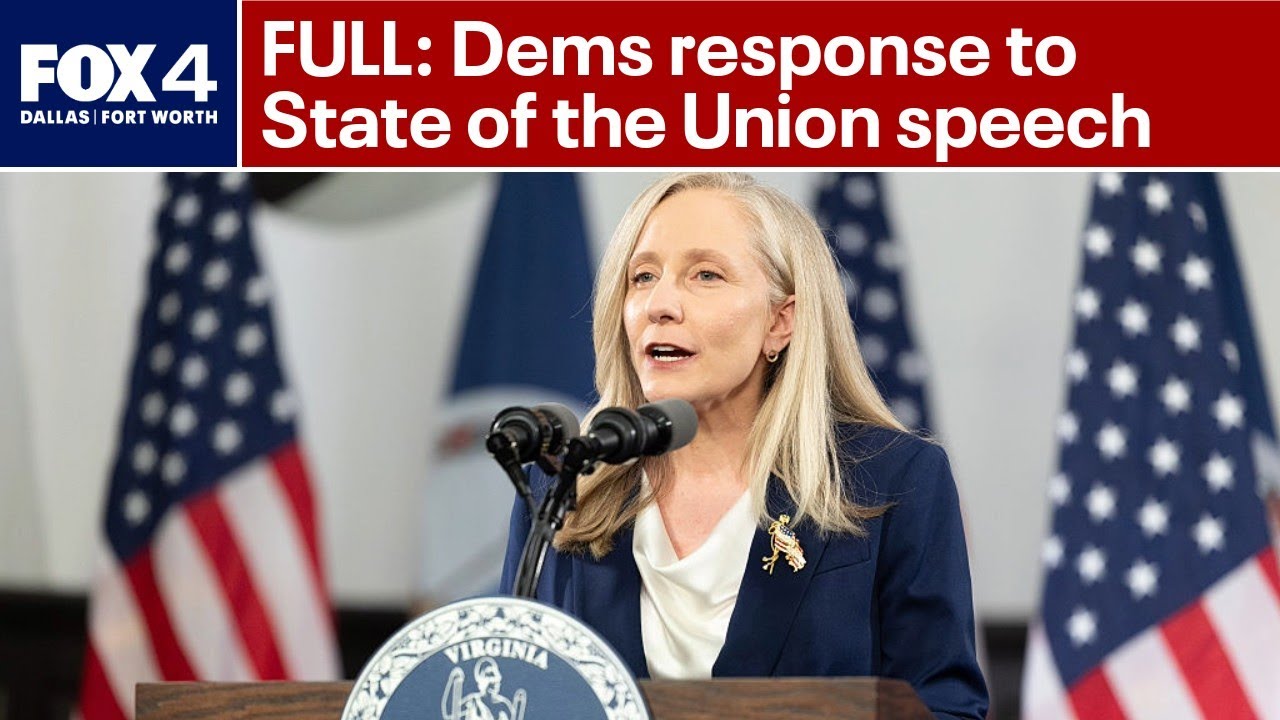 FULL: Democratic response to State of the Union speech
