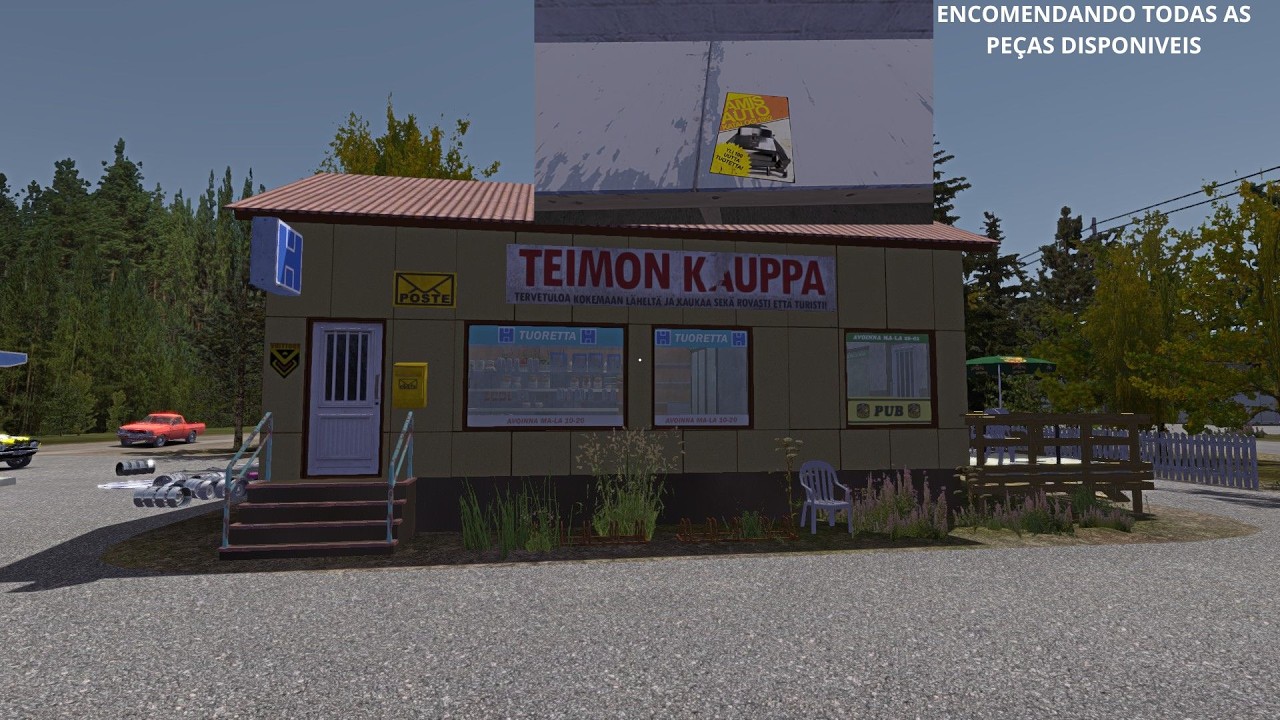 My Summer Car ENCOMENDADO TODAS AS PEÇAS DA REVISTA PELA PRIMEIRA VEZ