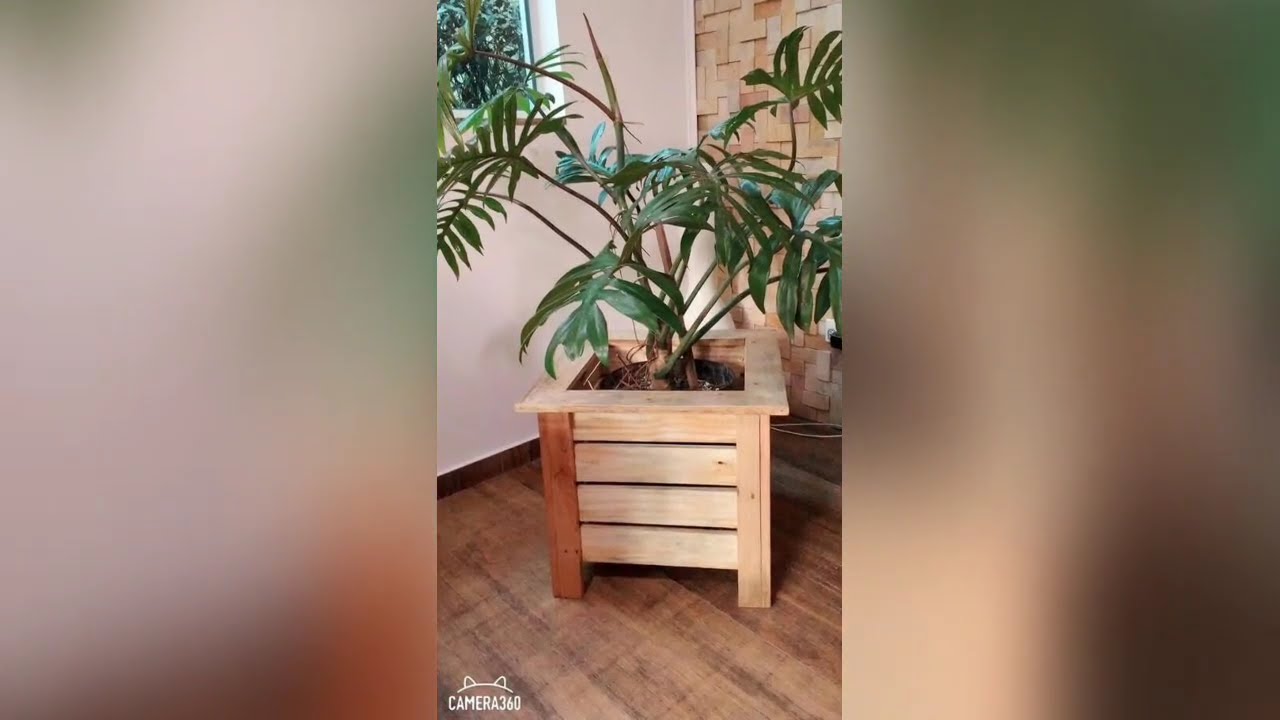 🌿🌺🌸💮Ideas Bonitas De Jardineras Maceteros De Madera