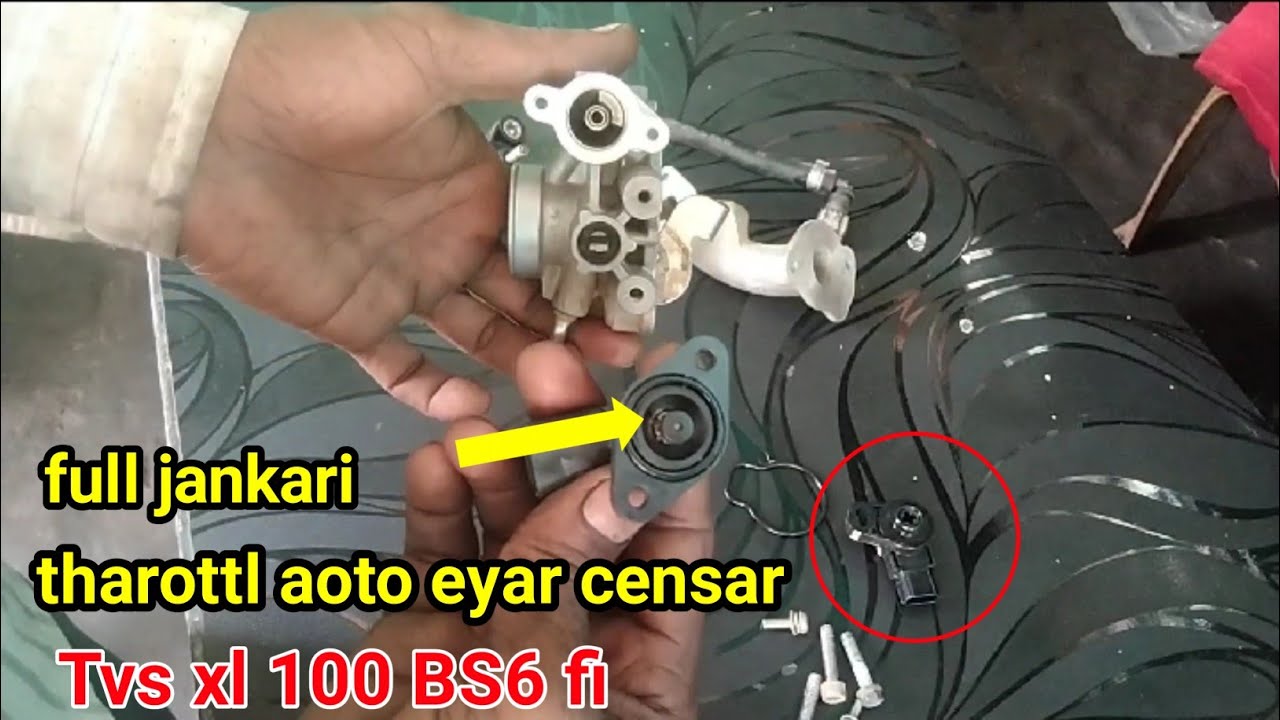 Tharottl body cencar Tvs  Xl 100 bs6 || carburettor cencar BS6 Bike ( tharottl ) Banti mechanic