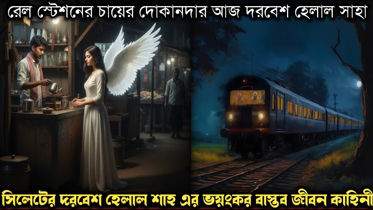 রেলস্টেশনের টং দোকানদারের সাথে পরীর বাস্তব প্রেম কাহিনী Bangla horror real life story E-1358 APON