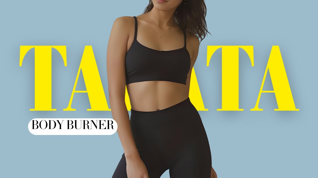 Fastest Way to Burn Fat: 20-Min Full Body Tabata HIIT Workout (No Equipment)