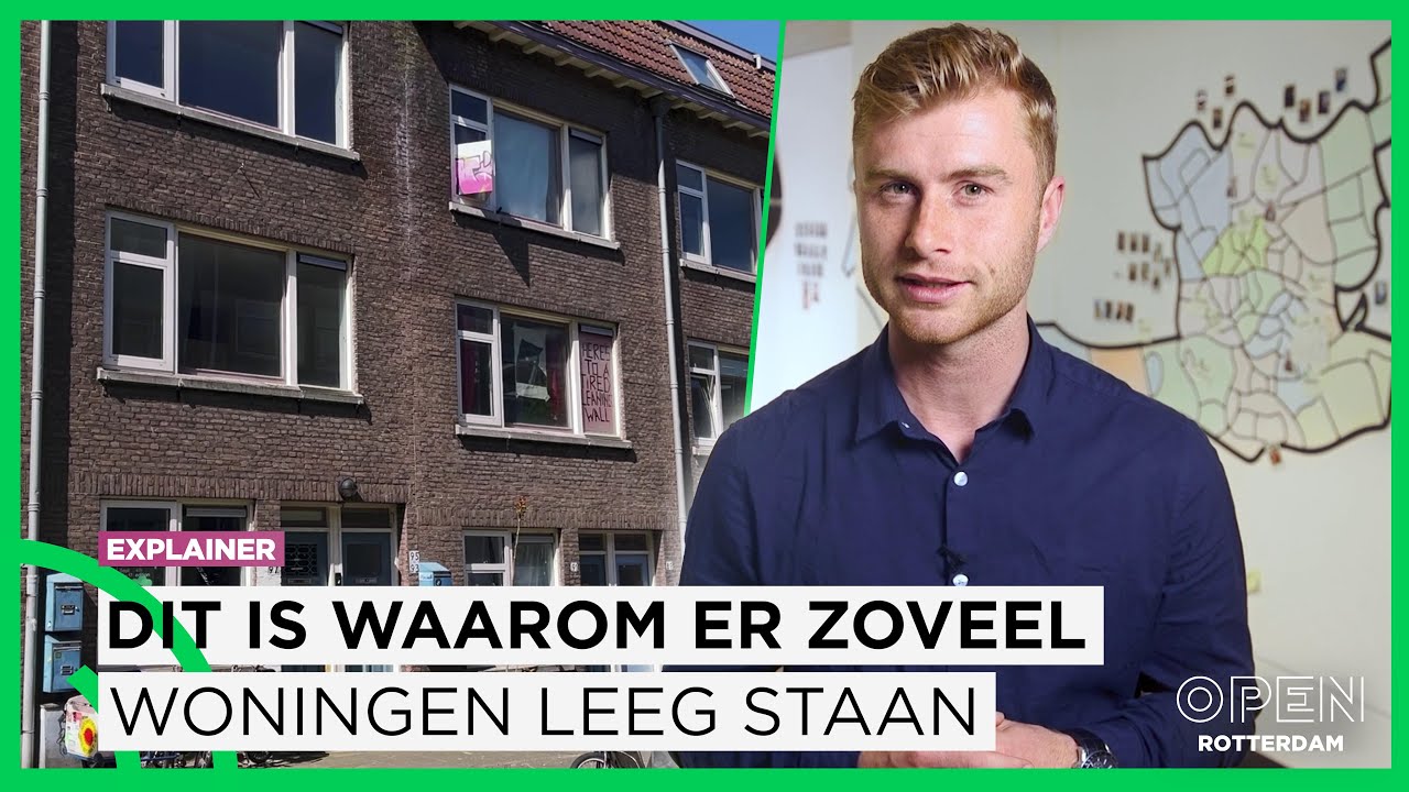 Er staan bijna 13.000 huizen leeg in Rotterdam: dit is waarom | EXPLAINER