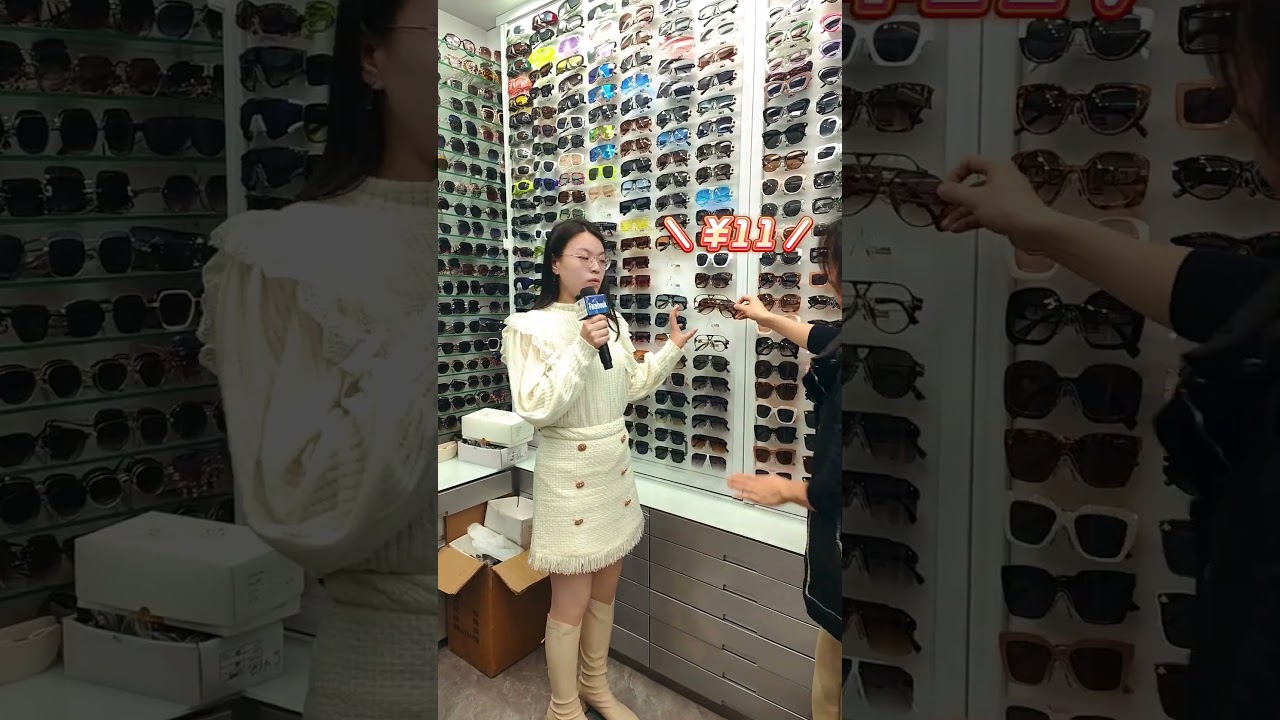 Visiting Yiwu Market with us and Check the Price --- Sunglasses