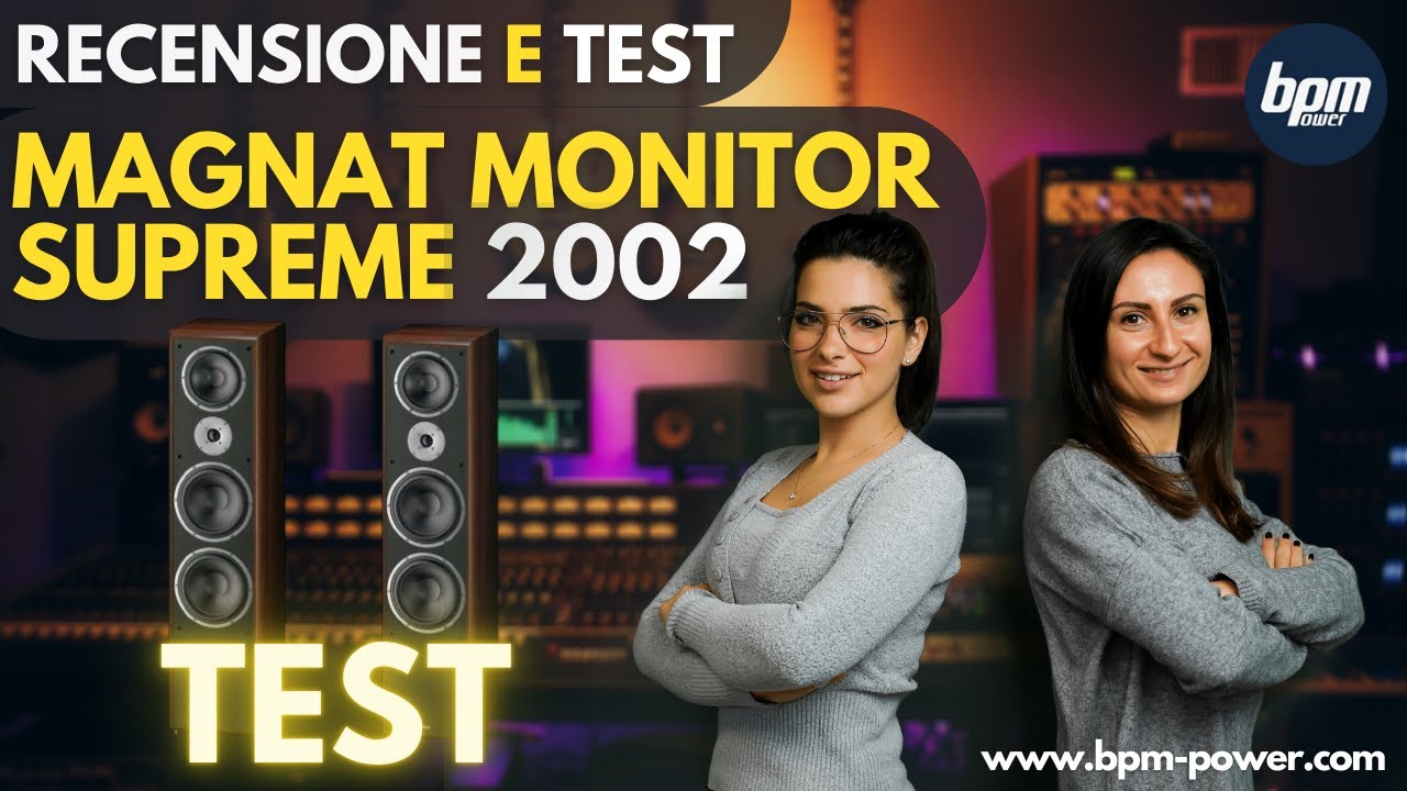 Altoparlante Magnat Monitor Supreme 2002, recensione e test delle casse acustiche!