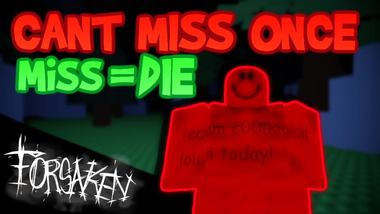 Forsaken but if I miss I DIE... (HARDEST CHALLENGE YET)