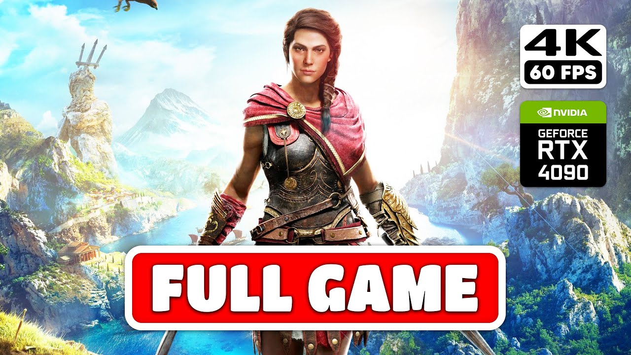 ASSASSIN'S CREED ODYSSEY Gameplay Walkthrough FULL GAME [PC 4K 60FPS Ultra High] - No Commentary