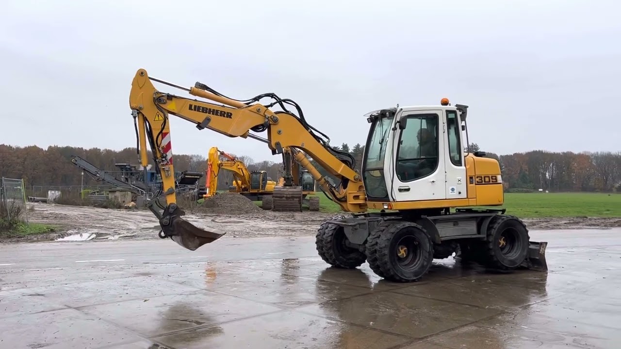 Liebherr A309 Mobile Excavator - Year: 2008 (Refnr. BM4826)