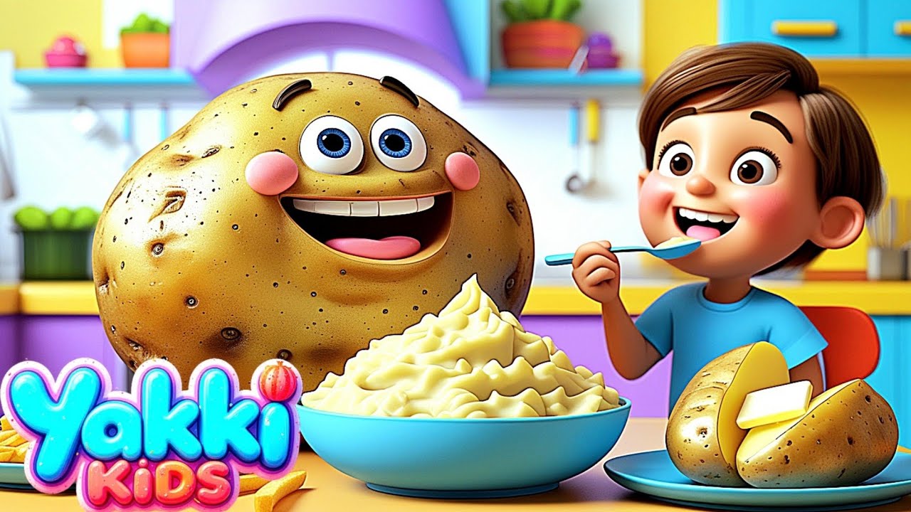 The Great Vegetable Dance Party 😊🎉 | Yakki Kids | Nursery Rhymes & Kids Songs