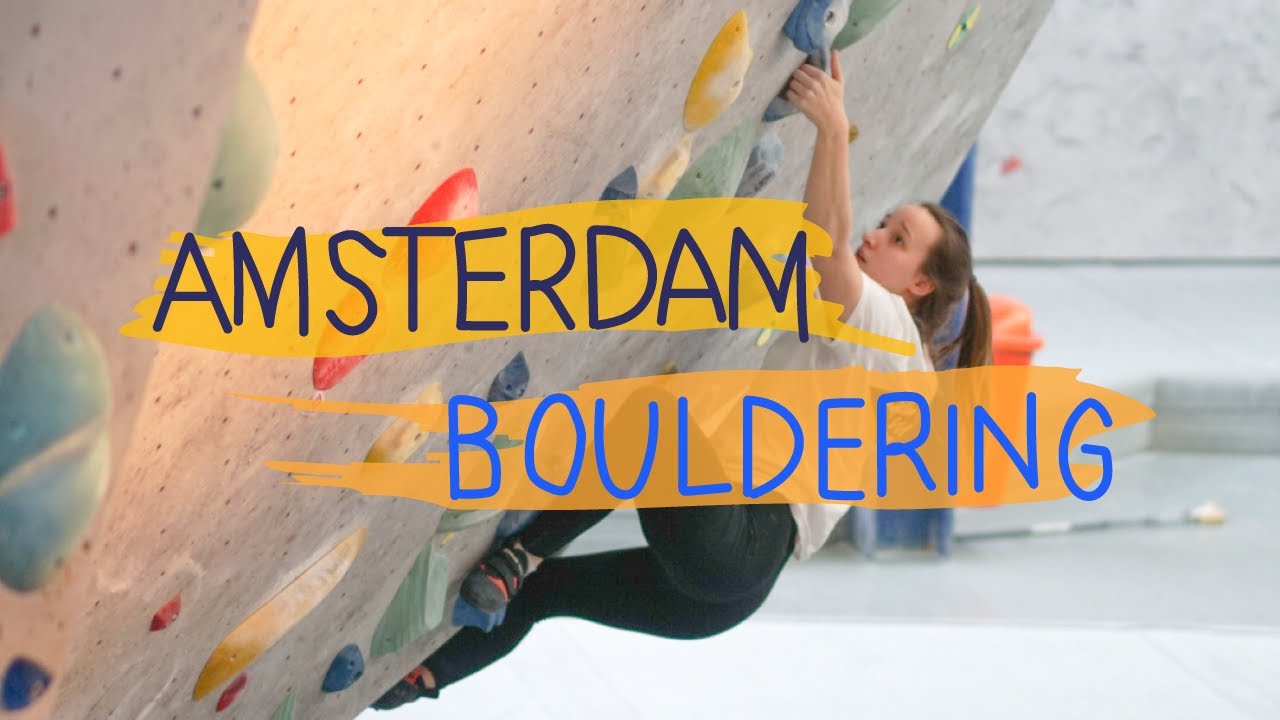 Bouldering at Amsterdam's Best Bouldering Gym