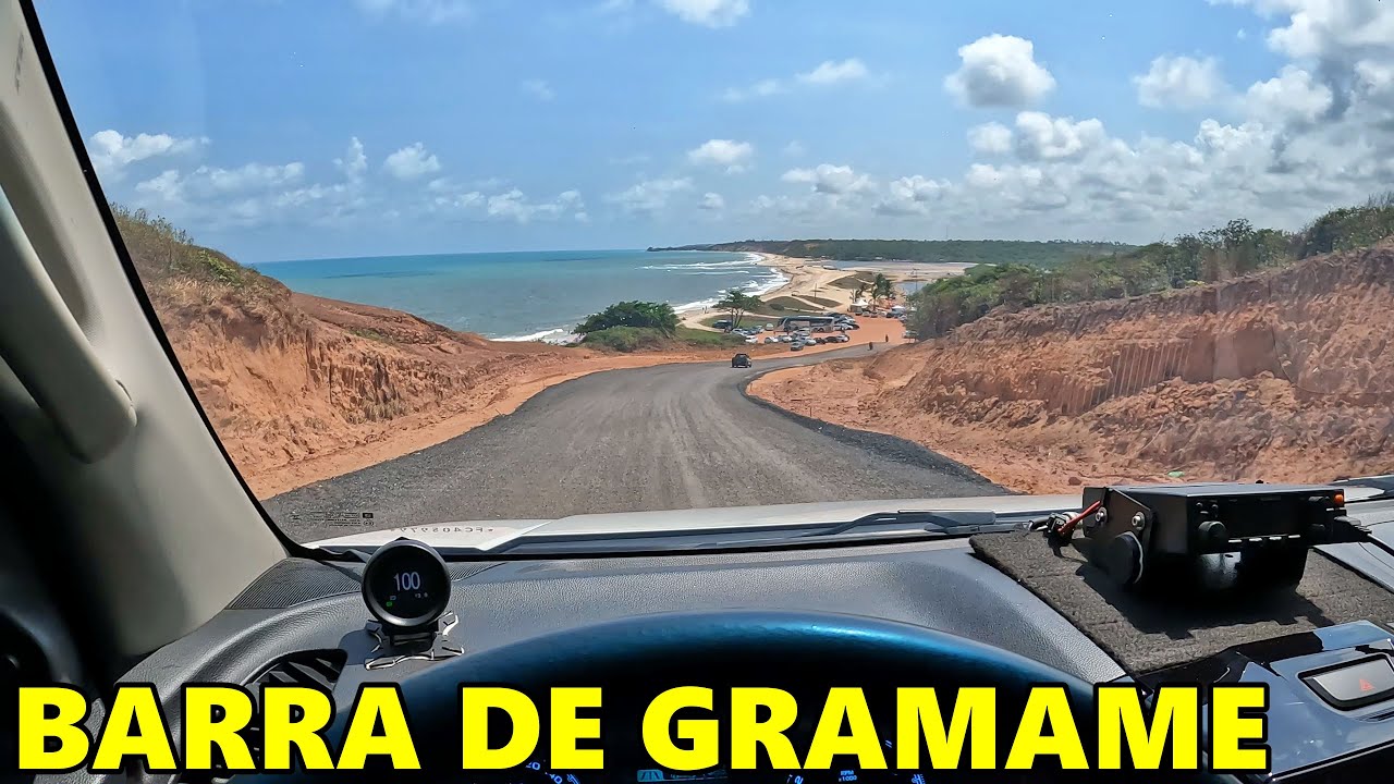 NOVO ACESSO A PRAIA DE BARRA DE GRAMAME NORTE!