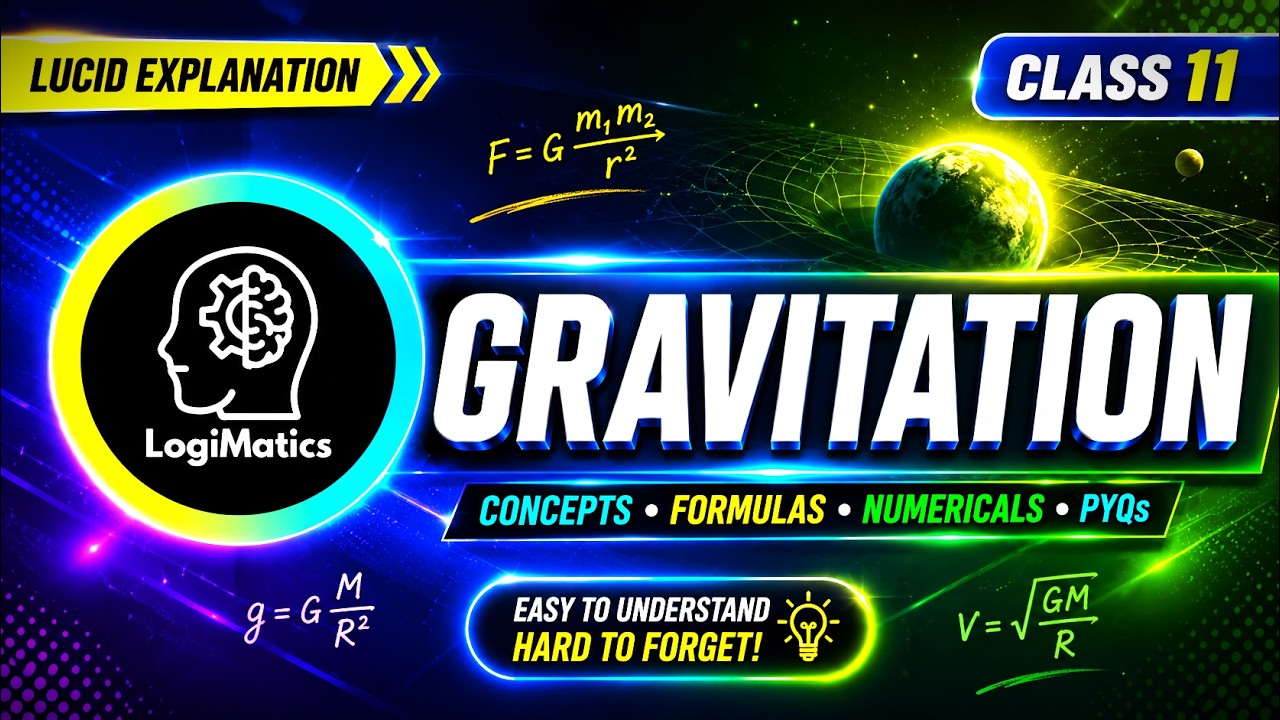 GRAVITATION || CLASS 11 || PHYSICS || PART 1 || 💫