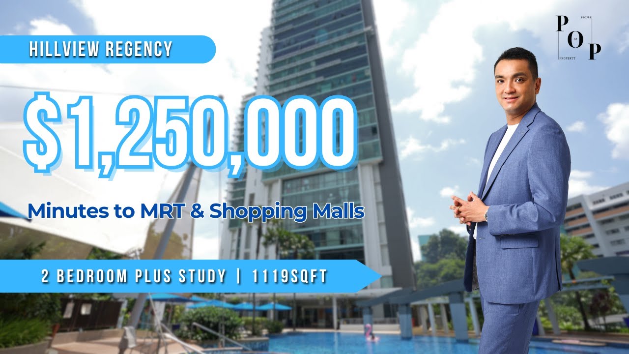 [Sold] Hillview Regency | 2 Bedroom Patio Unit | Minutes To MRT and Shopping Malls | POP Unveil 63