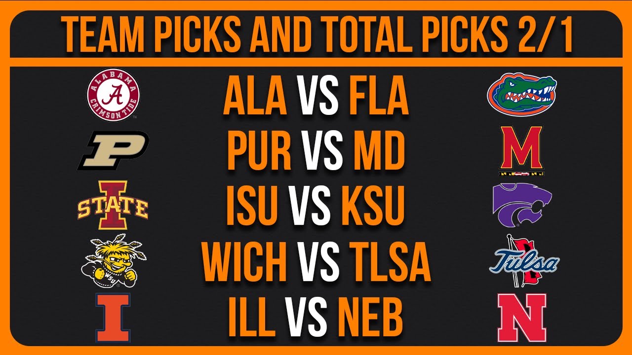 College Basketball Picks & Predictions Today 2/1/26 | NCAAB Picks Today