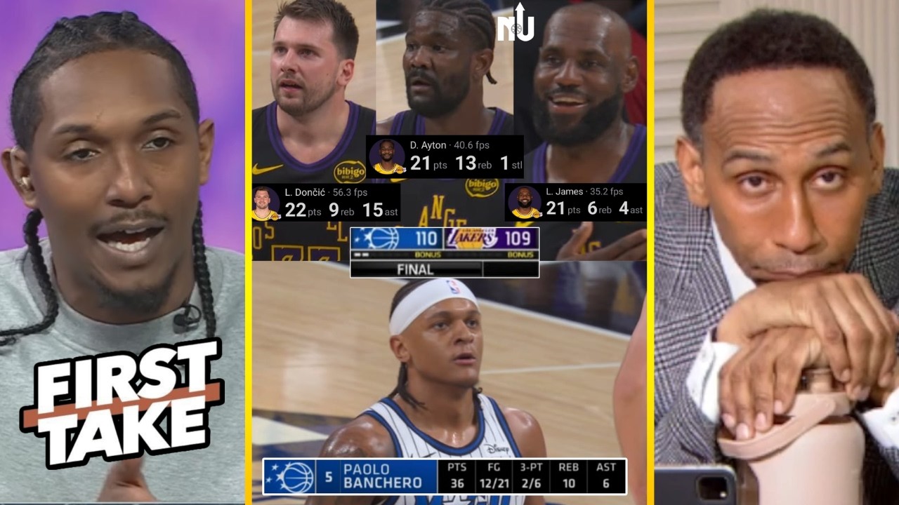 FIRST TAKE | LeBron is holding the Lakers back! - Williams on Luka passing up Game-Winner vs. Magic