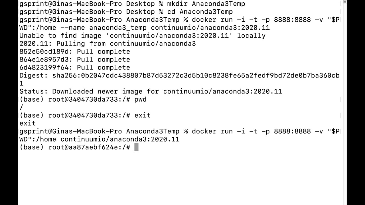 How to Run Python 3 and Jupyter Lab using an Anaconda Docker Container and VS Code