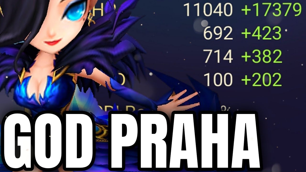 GOD PRAHA with 300+ SPD in G2 RTA! - Summoners War