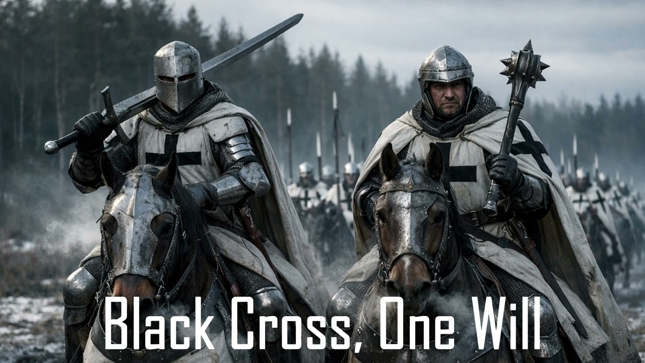 BLACK CROSS, ONE WILL | Teutonic Order Medieval March