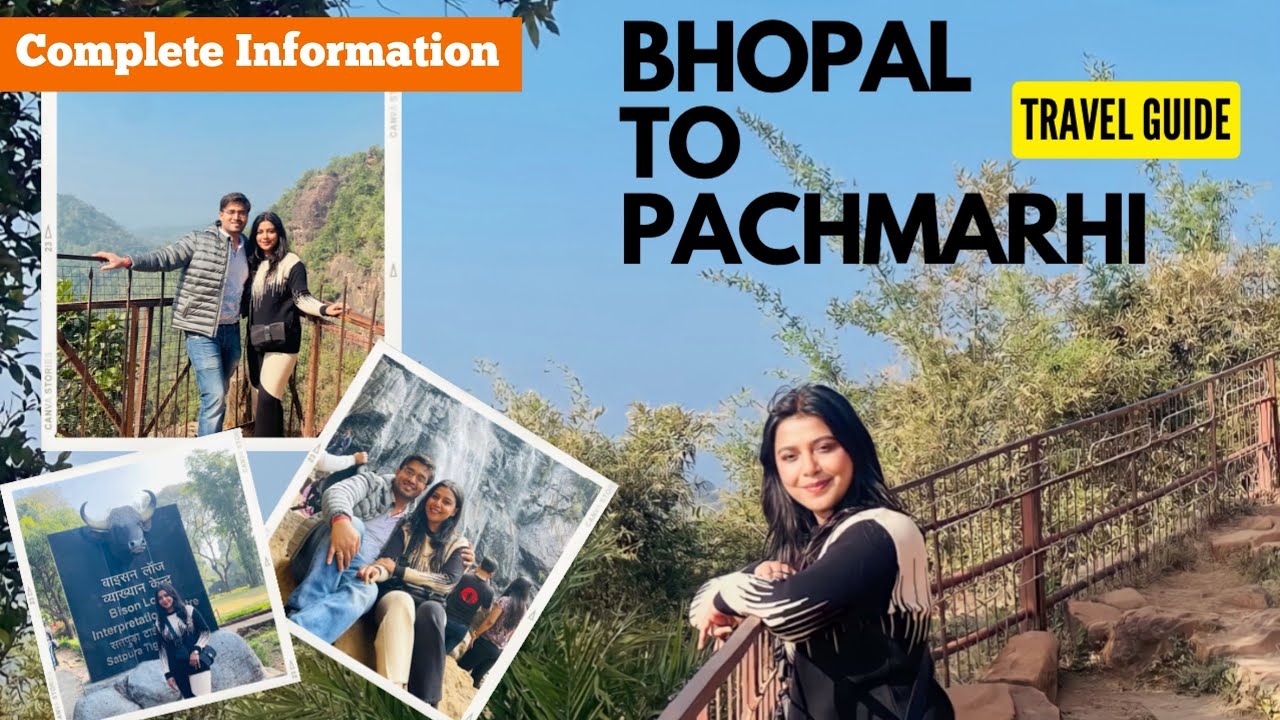 BHOPAL TO PACHMARHI TOUR PLAN 2024, FULL DETAILS😱| PACHMARHI HOTELS, CAB, TOURIST PLACES, BUDGET🍂|