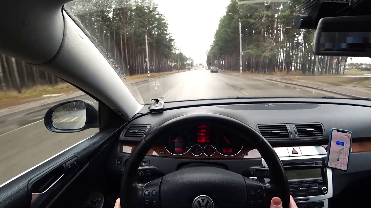 Driving in Russia. Kovrov city