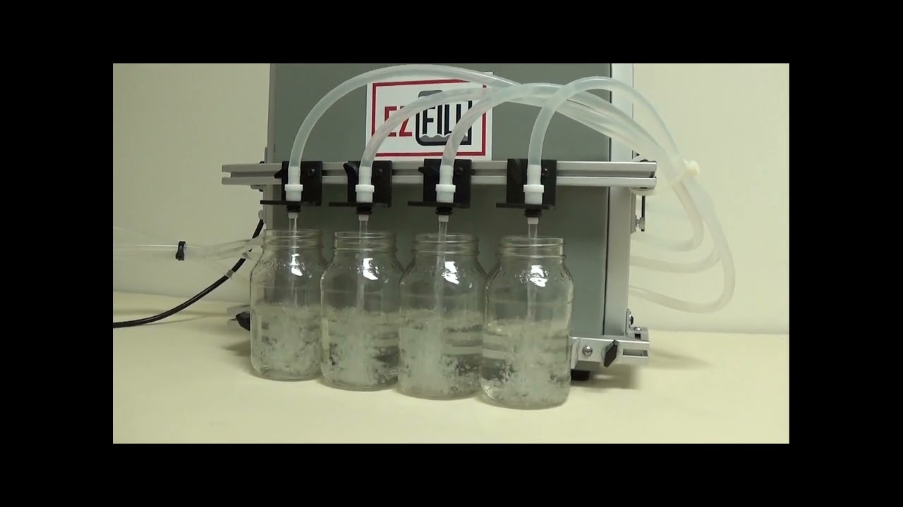 Setting up a new package on an EZ-Fill Filler