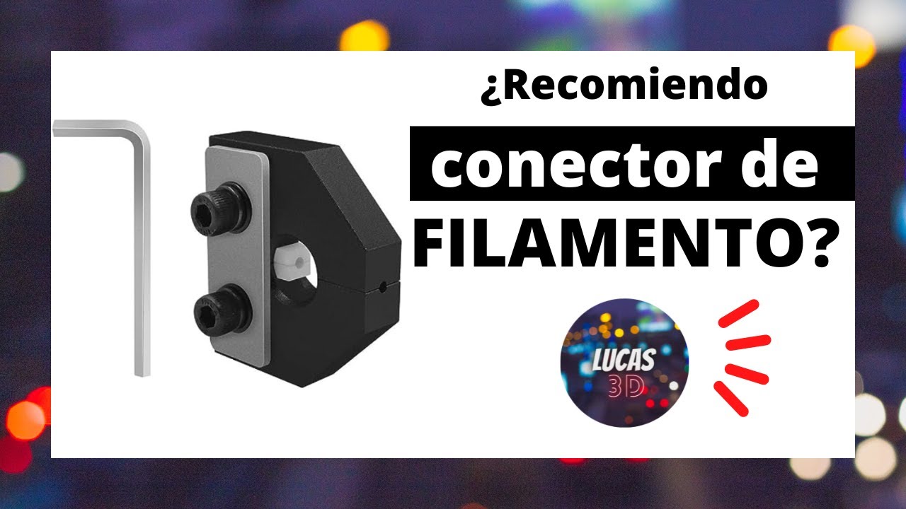 ¿Recomiendo conector de filamentos? IdeaFormer-3D #impresión3d #ender3 #extrusora