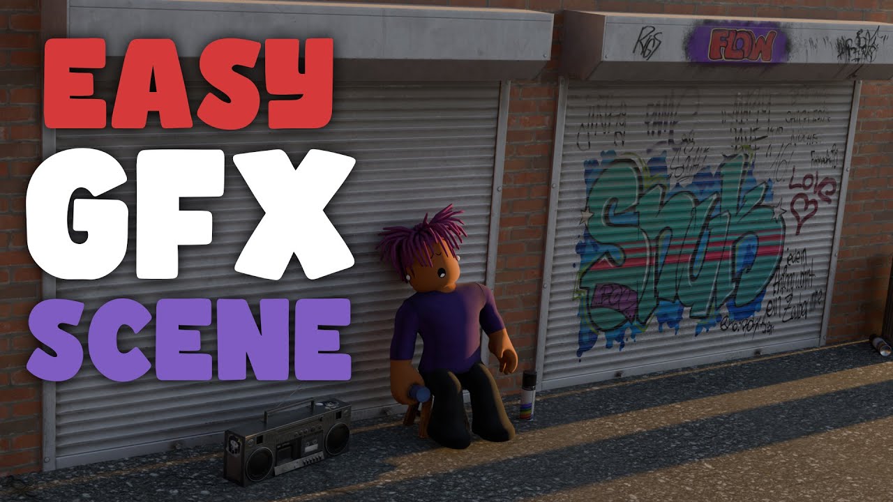 Как создать сцену GFX в Roblox