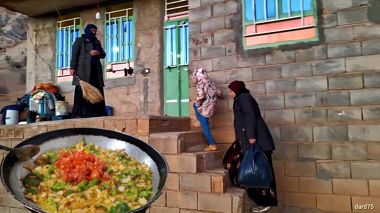 Working at Sarah's mother's house: A way to improve Zahra's situation