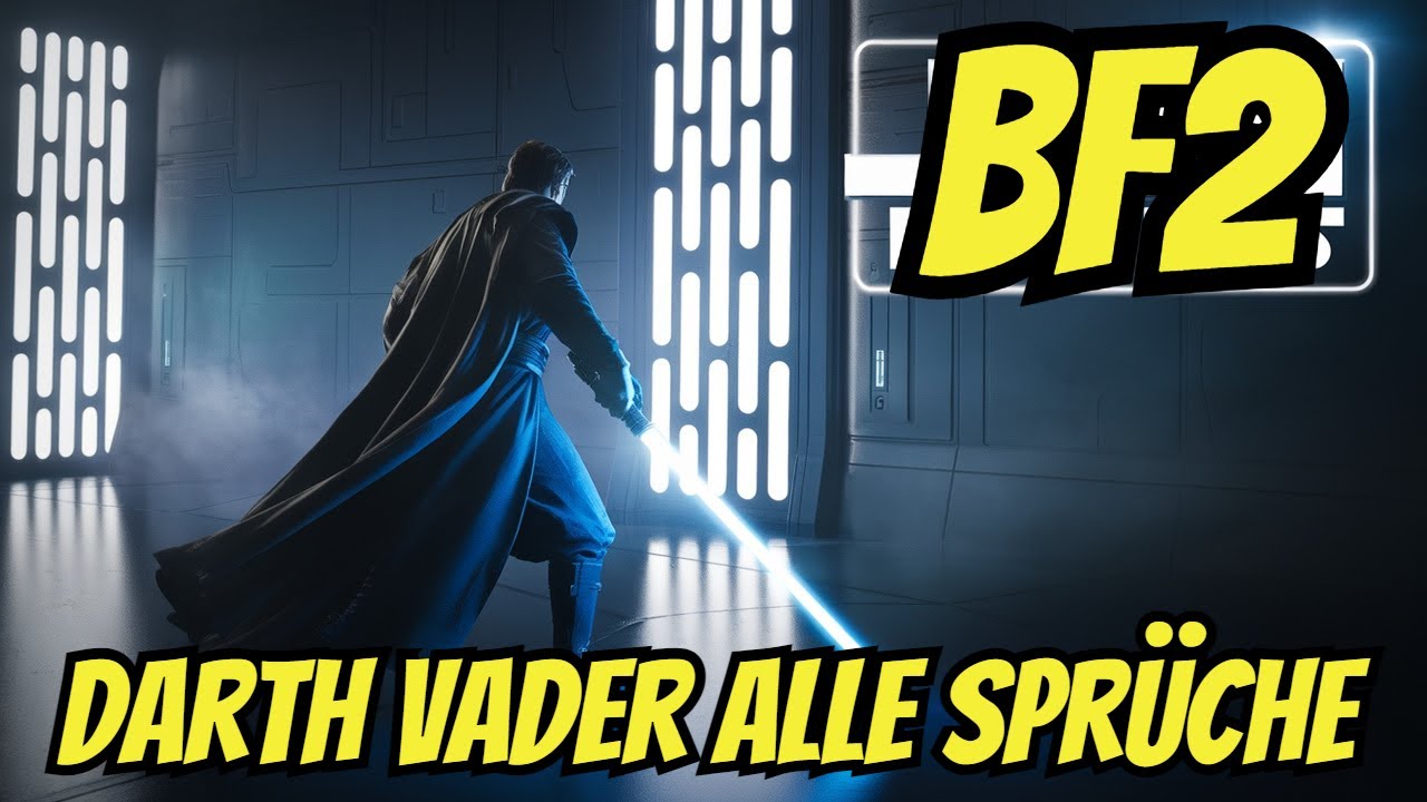 Star Wars Battlefront 2 Darth Vader Sprüche Voice Lines  Deutsch German Hero Banter BFII Emotes BF2
