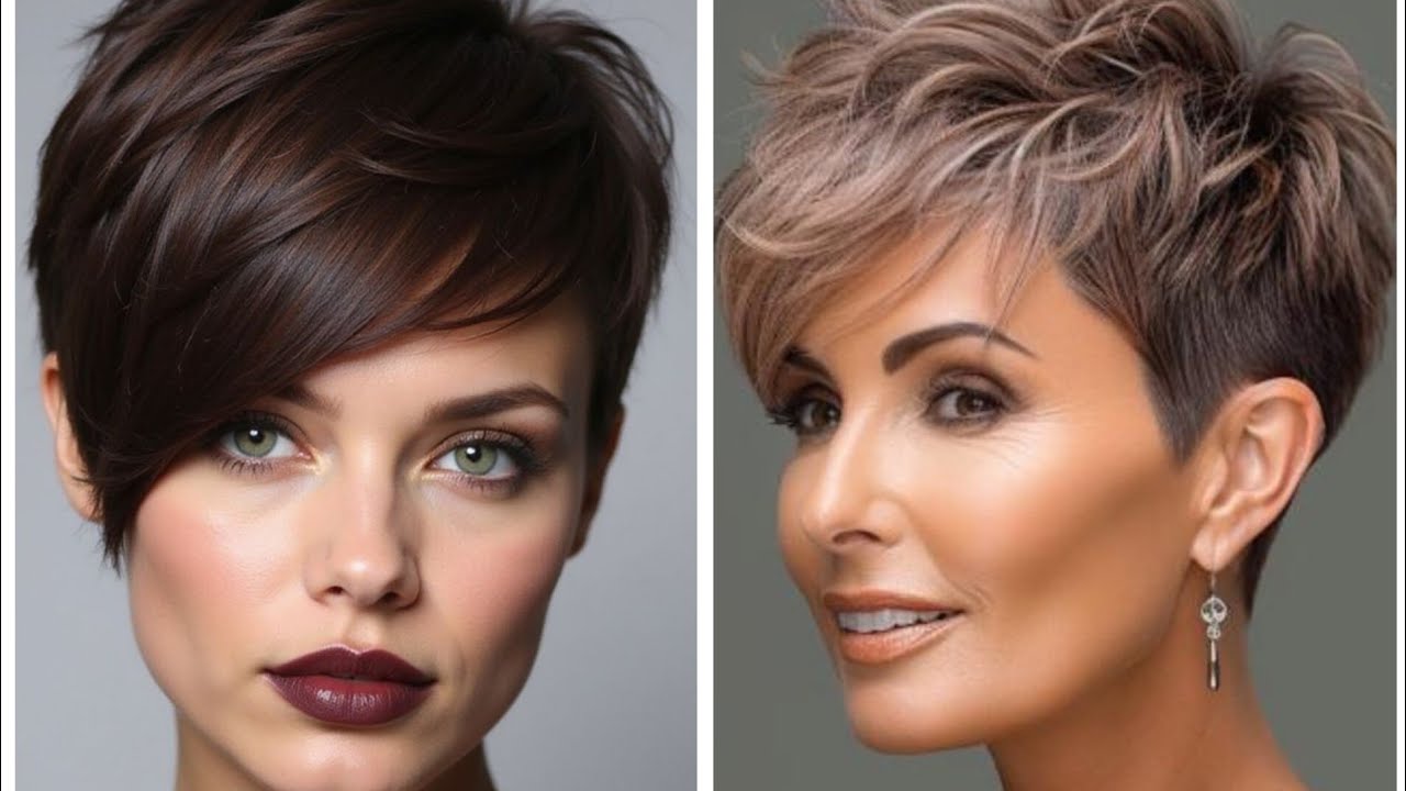 Últilmas 40 imágenes de diseño de corte de pelo corto para mujer y largo bob pixie 