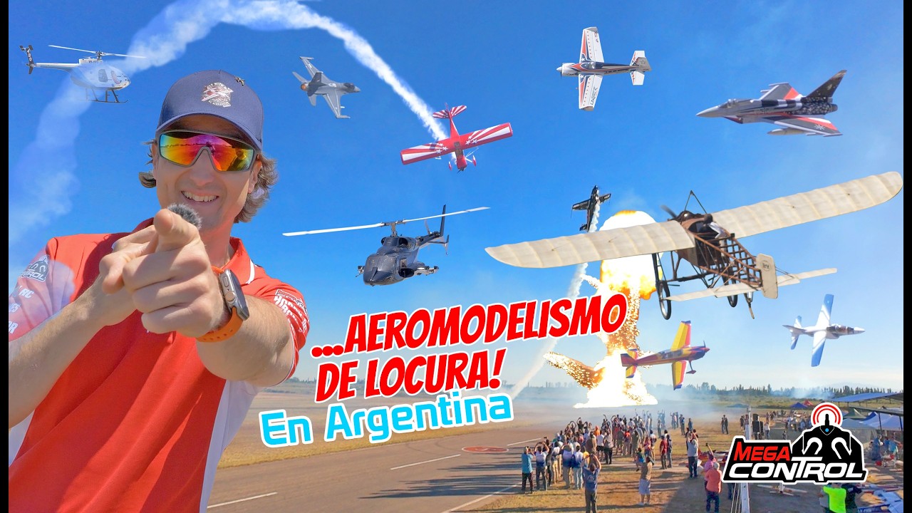 ✈️🚁 ¡CRUZAMOS LAS FRONTERAS por el AEROMODELISMO RC en ARGENTINA! 🇨🇱➡️🇦🇷