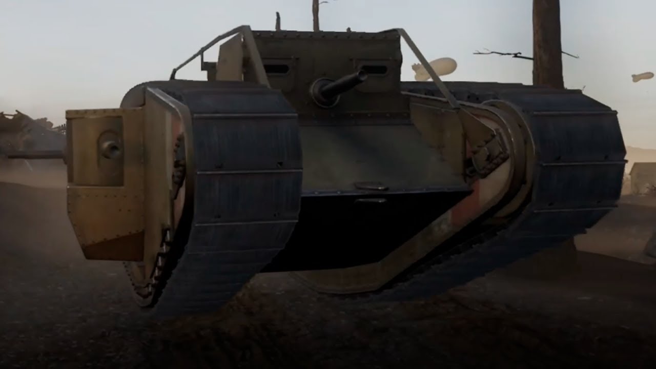 MARK IV TANK Beyond The Wire