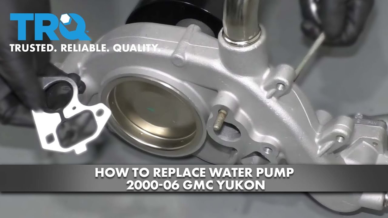 Как заменить водяной насос GMC Yukon 2000-06