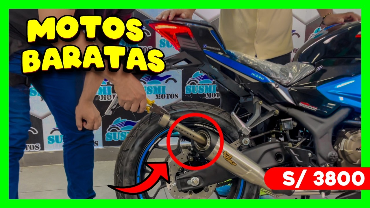 🥇MOTOS BARATAS EN PERÚ ⚡ DESDE S/ 3800 + REGALITOS 🎁