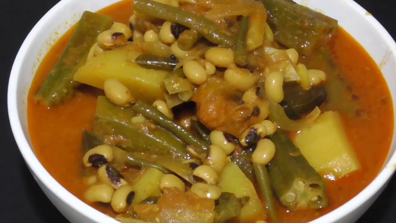 Cowpea Beans Curry Recipe : Traditional Black-Eyed Peas Gravy (Thatta Payir Kuzhambu) Family Recipe