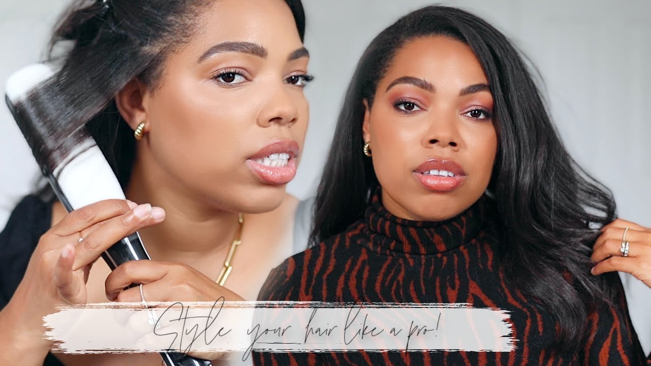 HOW TO STYLE YOUR HAIR AT HOME | STEAMPODE 3.0 | KARINA WALDRON