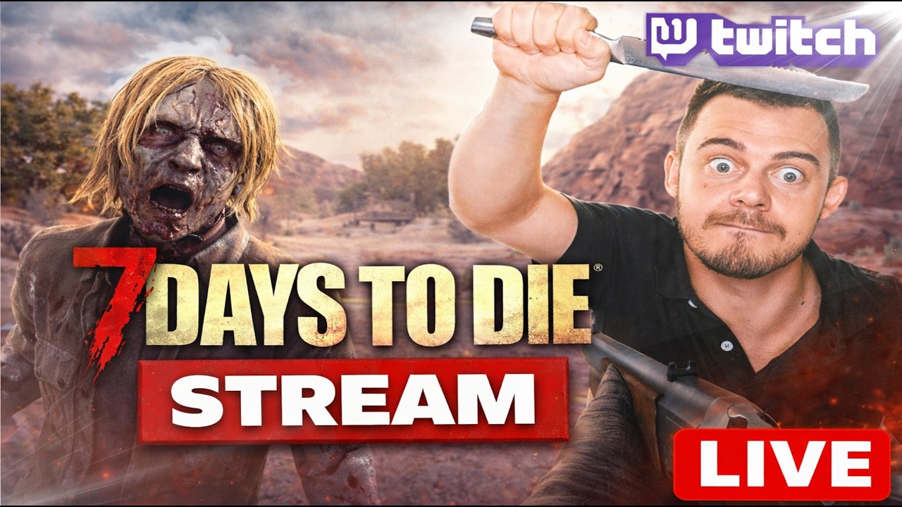 7 Days To Die WASTELAND MOD! + CHAOS NIGHT! Players Can Spawn Things ON ME!