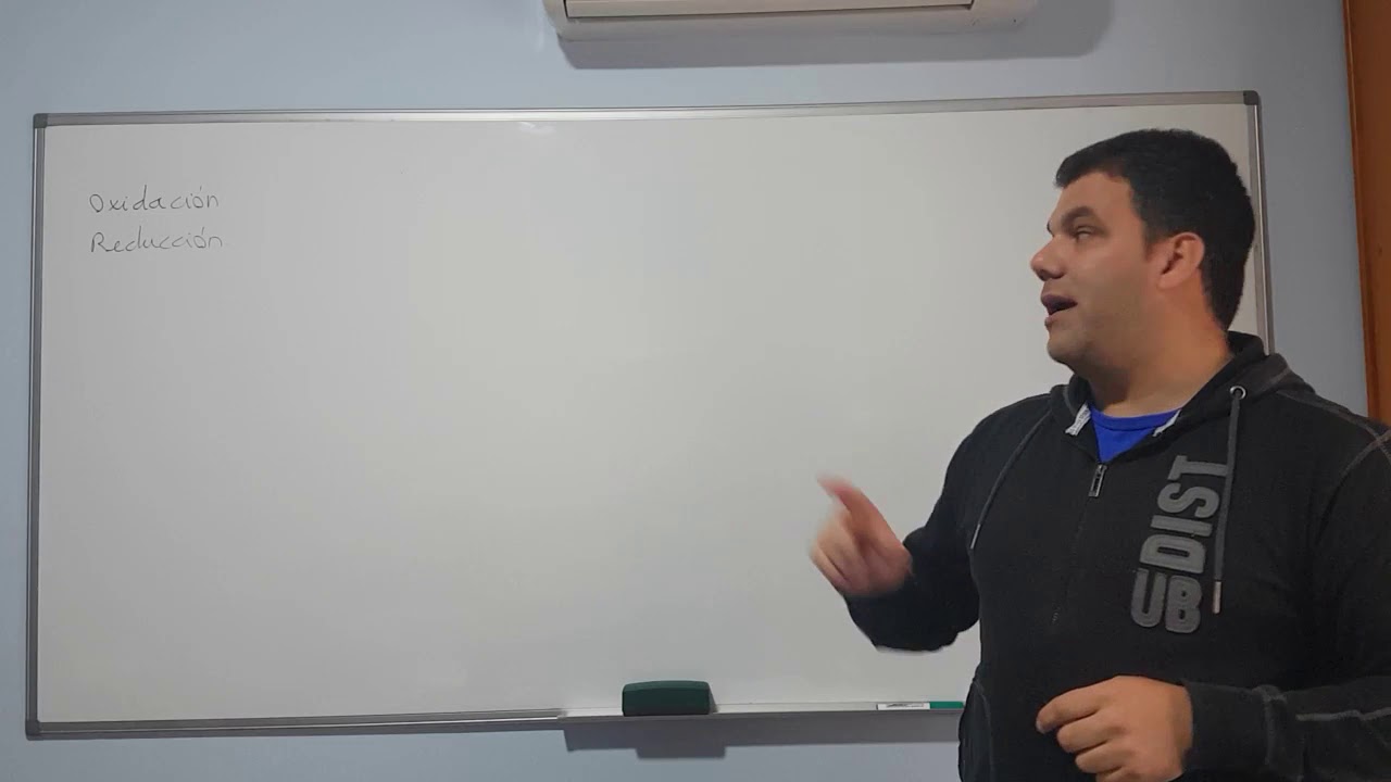 Explicación oxidación reducción