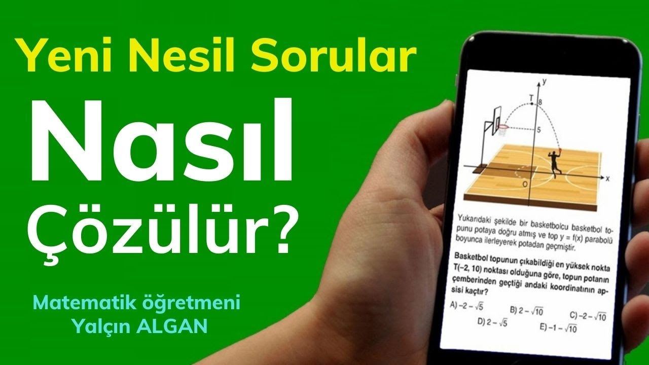 Yeni Nesil Sorular Artık Zor Değil! | Adım Adım &Ccedil;&ouml;z&uuml;m Rehberi #tyt