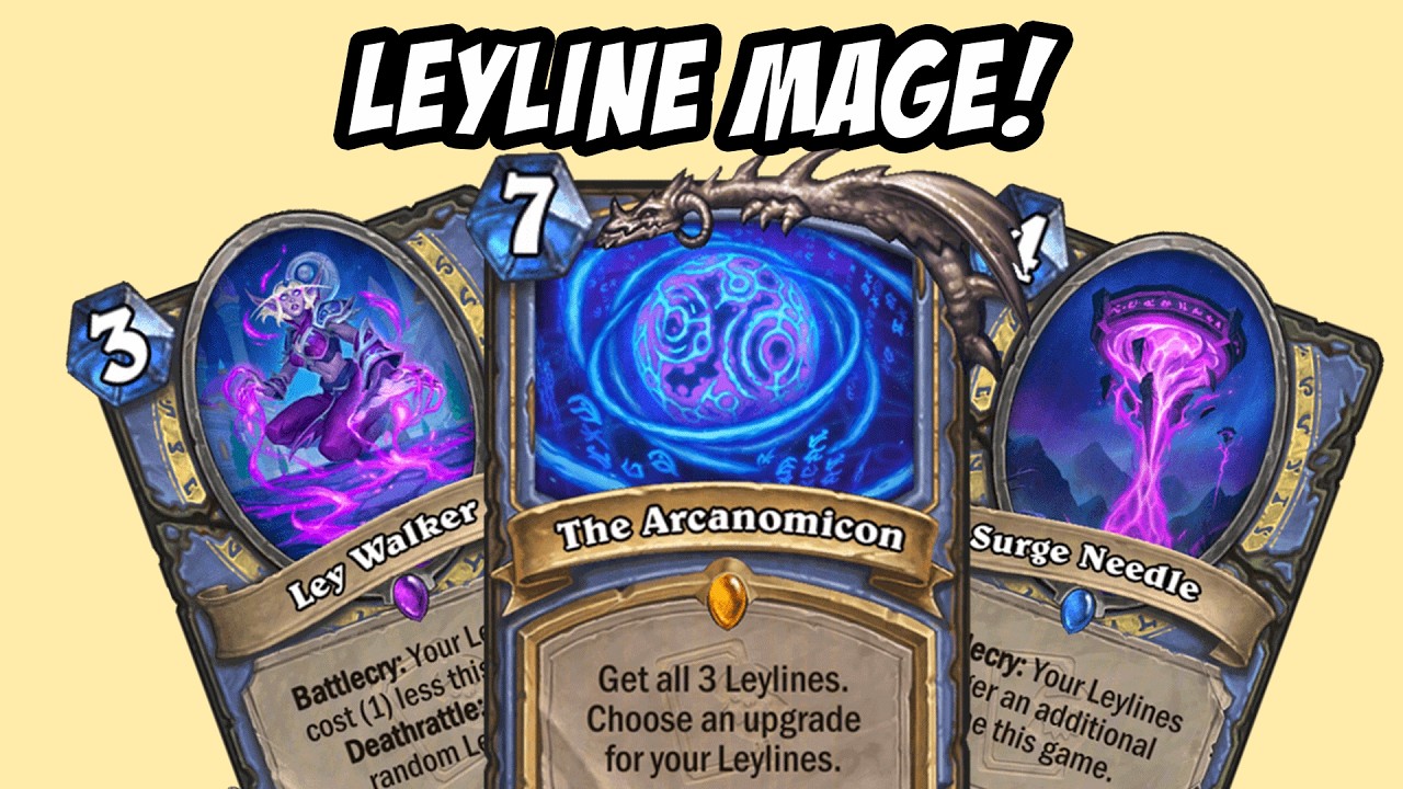 THIS NEW LEYLINE MAGE DECK IS EXTREMELY FUN!!!