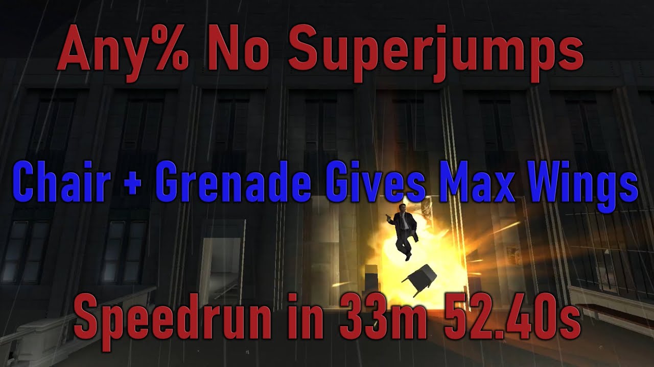 [Old WR] Max Payne 2 - Any% No Superjumps in 33m 52.40s (Detective Difficulty)