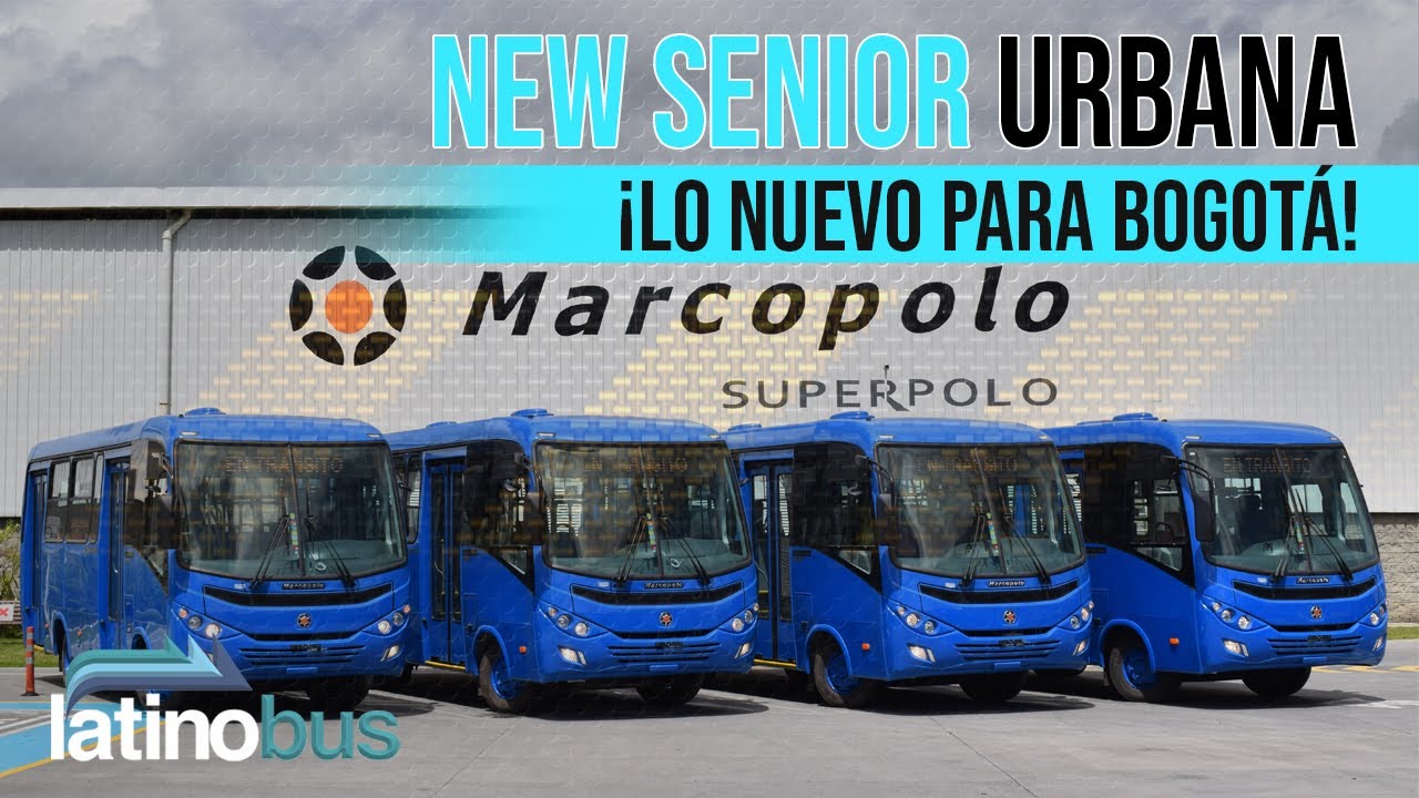 Nuevos buses para Transmilenio - Marcopolo New Senior / Mercedes-Benz OF917 #Marcopolo #Transmilenio