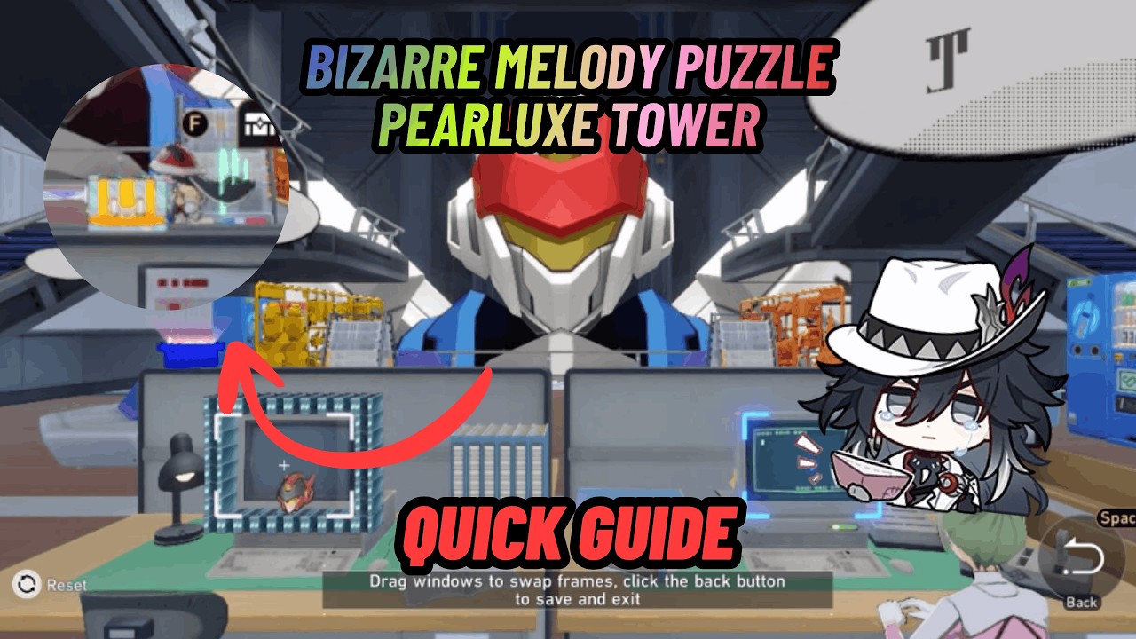 Bizarre Melody Puzzles Pearluxe Tower | Quick Guide | Honkai: Star Rail 4.1