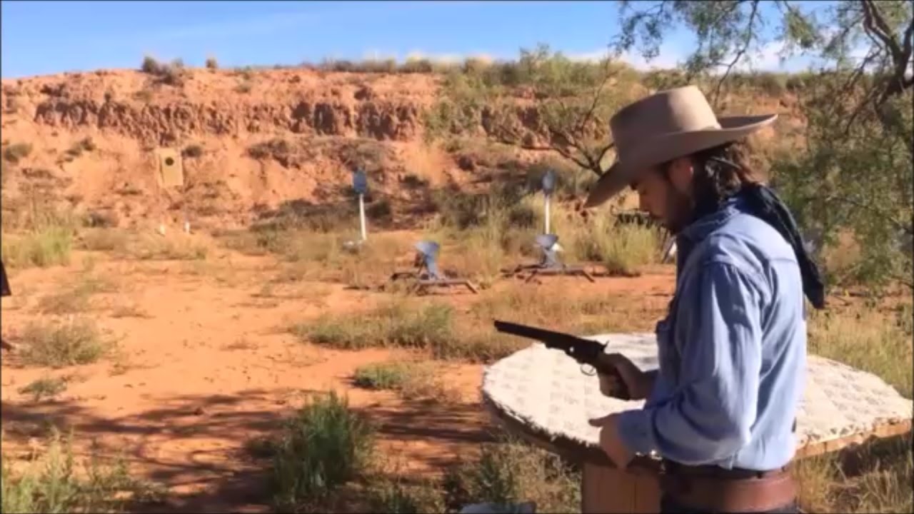 Sighting the Colt Perussion Revolver