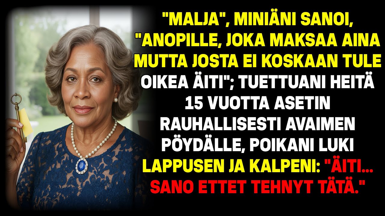 Perheeni pilkkasi minua illallisella, joten otin heiltä kaiken!